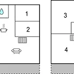 2 Bedroom Beautiful In Casa de Férias *